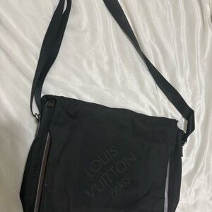 Louis Vuitton Black Messenger Bag